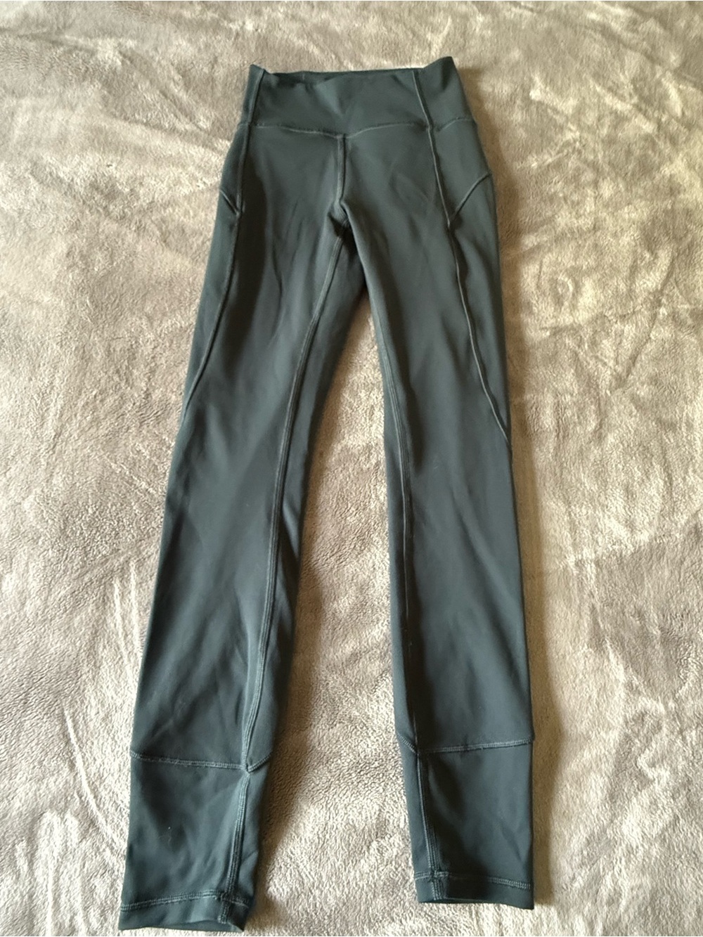 lululemon athletica Dark Greenish Gray High-Rise Leggings